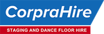 CorpraHire – staging and dance floor hire